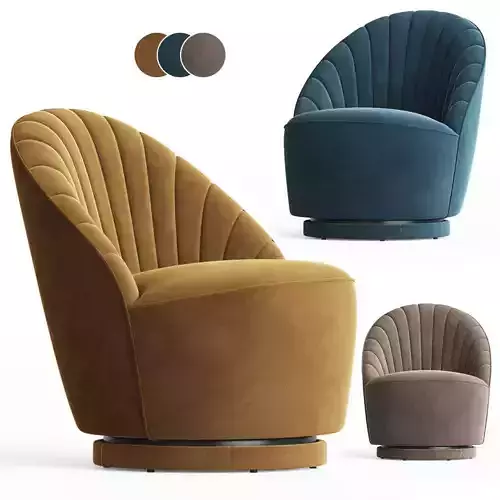 Fauteuil Madison Armchair Homestock 3D model