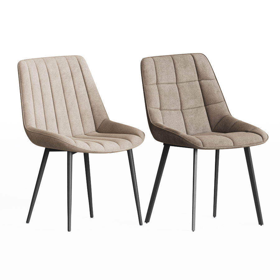 Adah and Anant Chair Set La Forma 3D model_3
