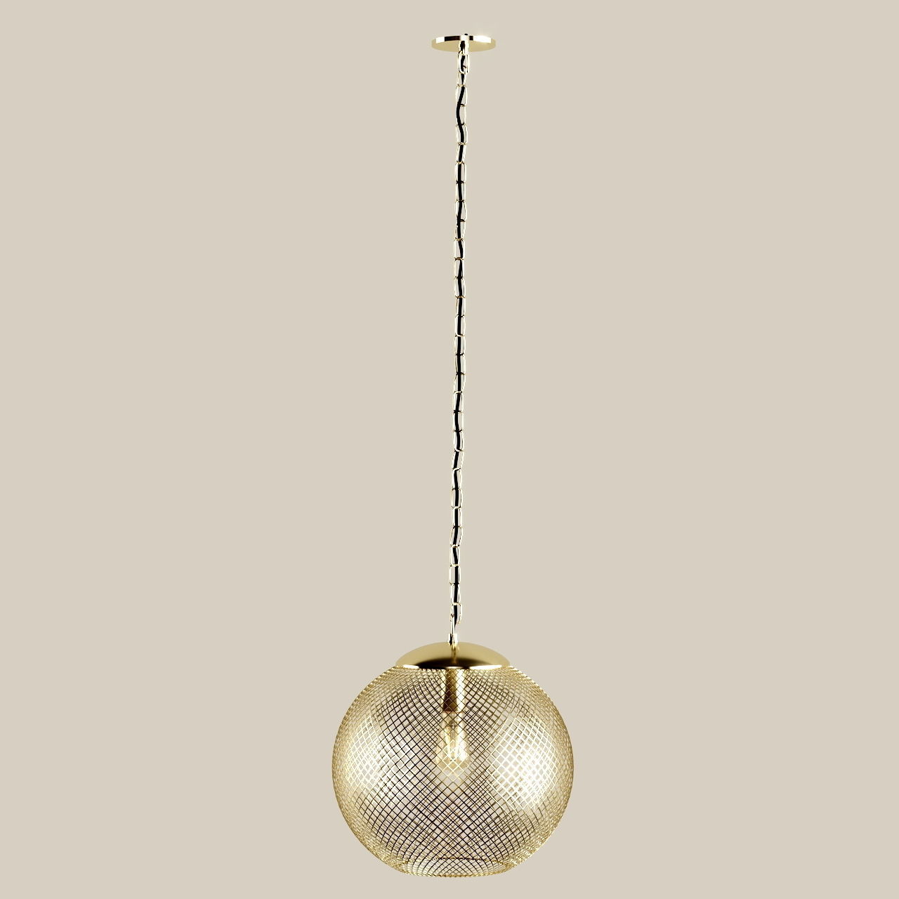 Zarahome metal lamp 3D model_6