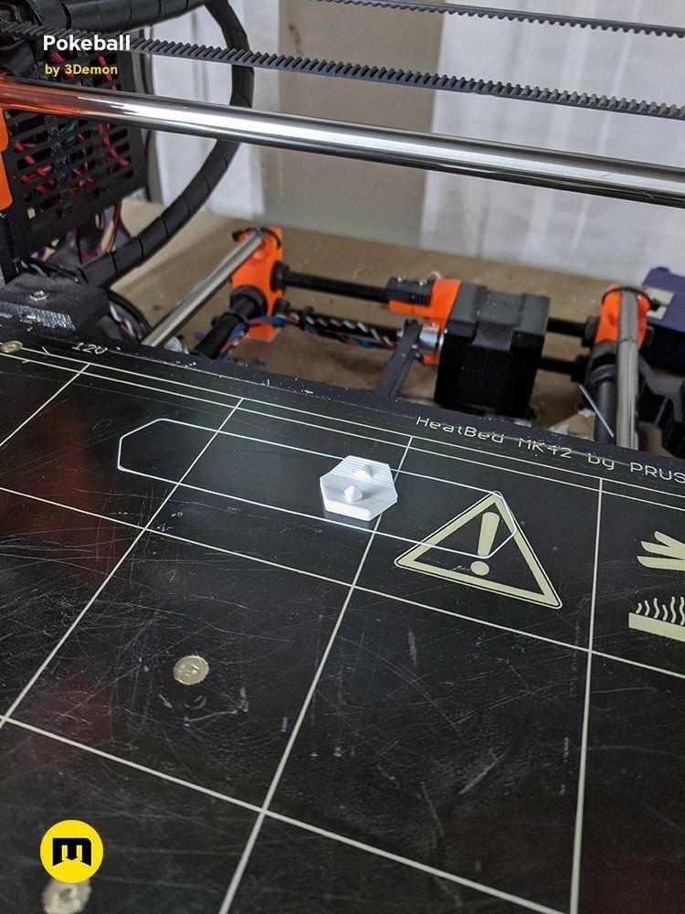 Foldable Pokeball Box Decoration Free 3D print model_6