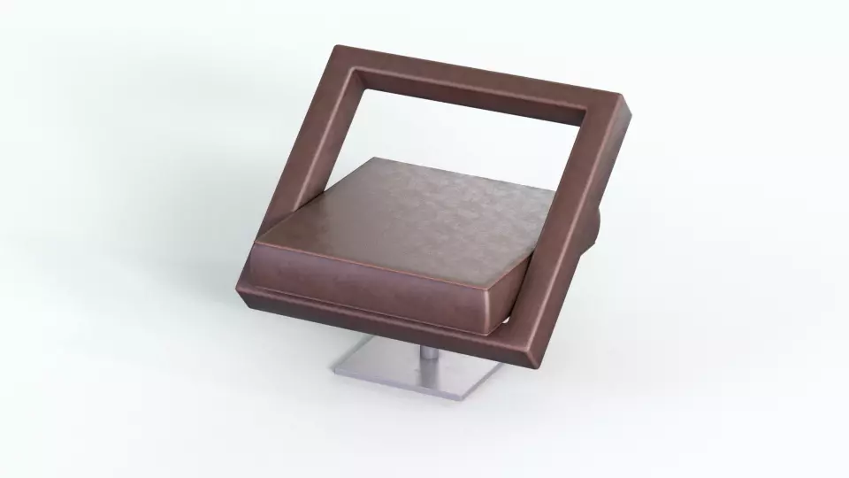 Leather Chair Free 3D model