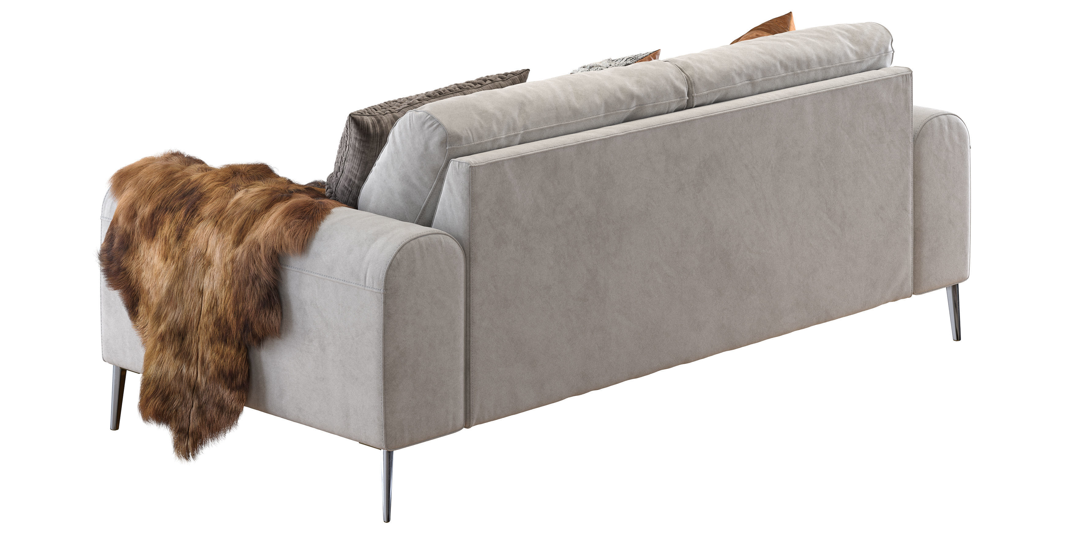 Joy sofa 200 cm 3D model_4