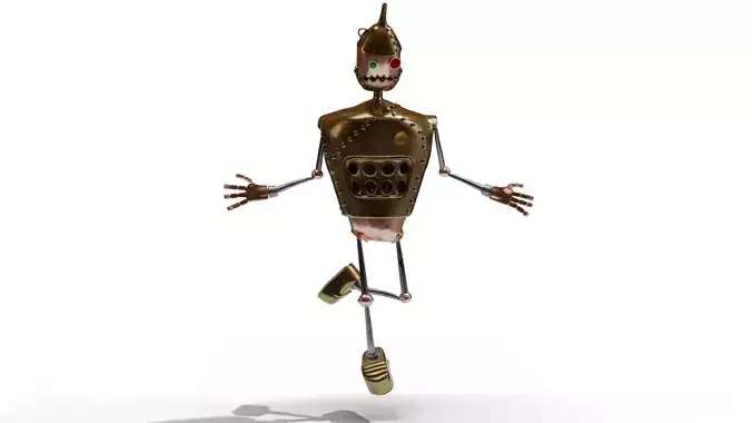 3D Tin Man Character 3D model