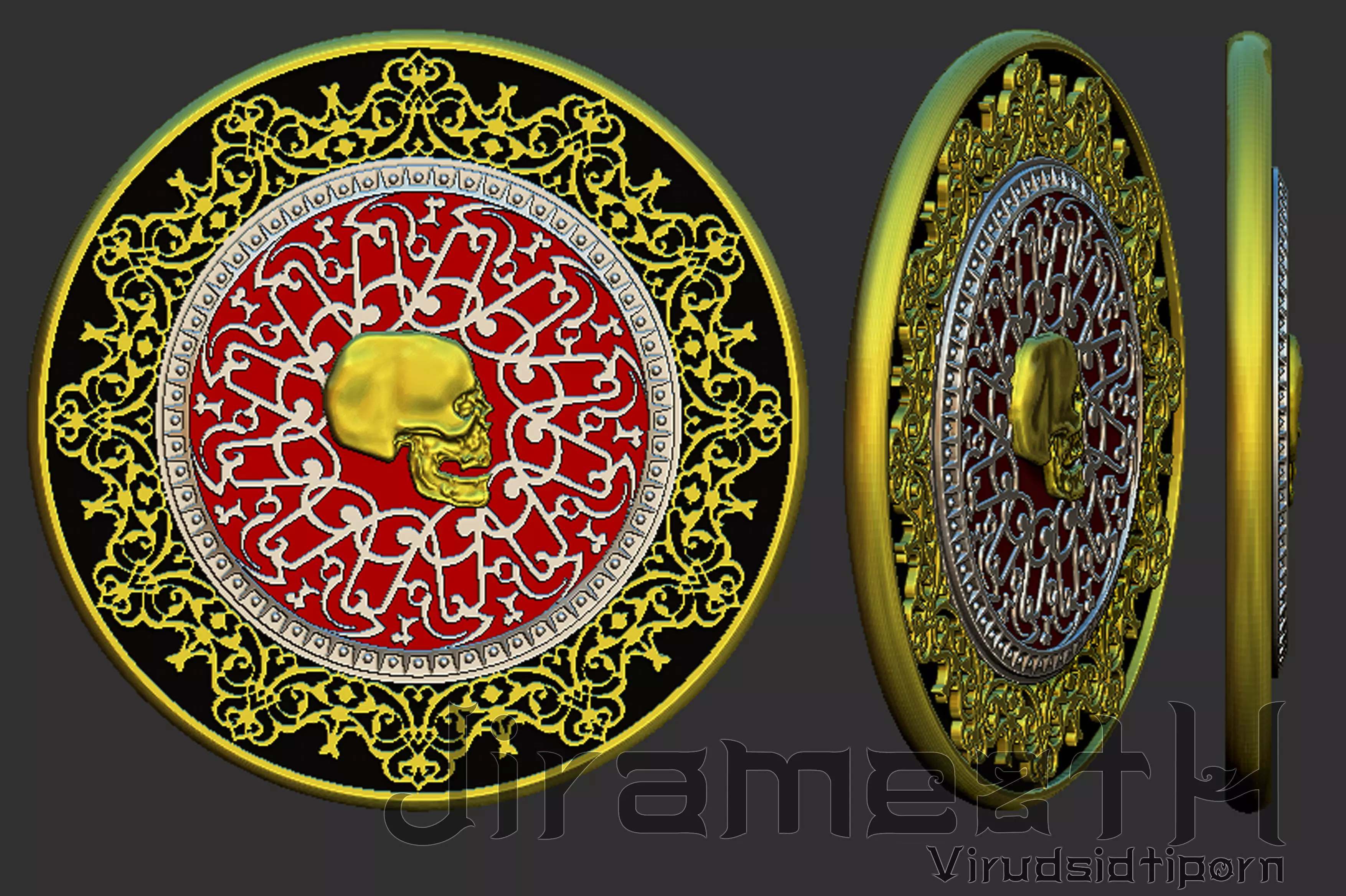 John Wick Blood Oath Marker 3D print model_0