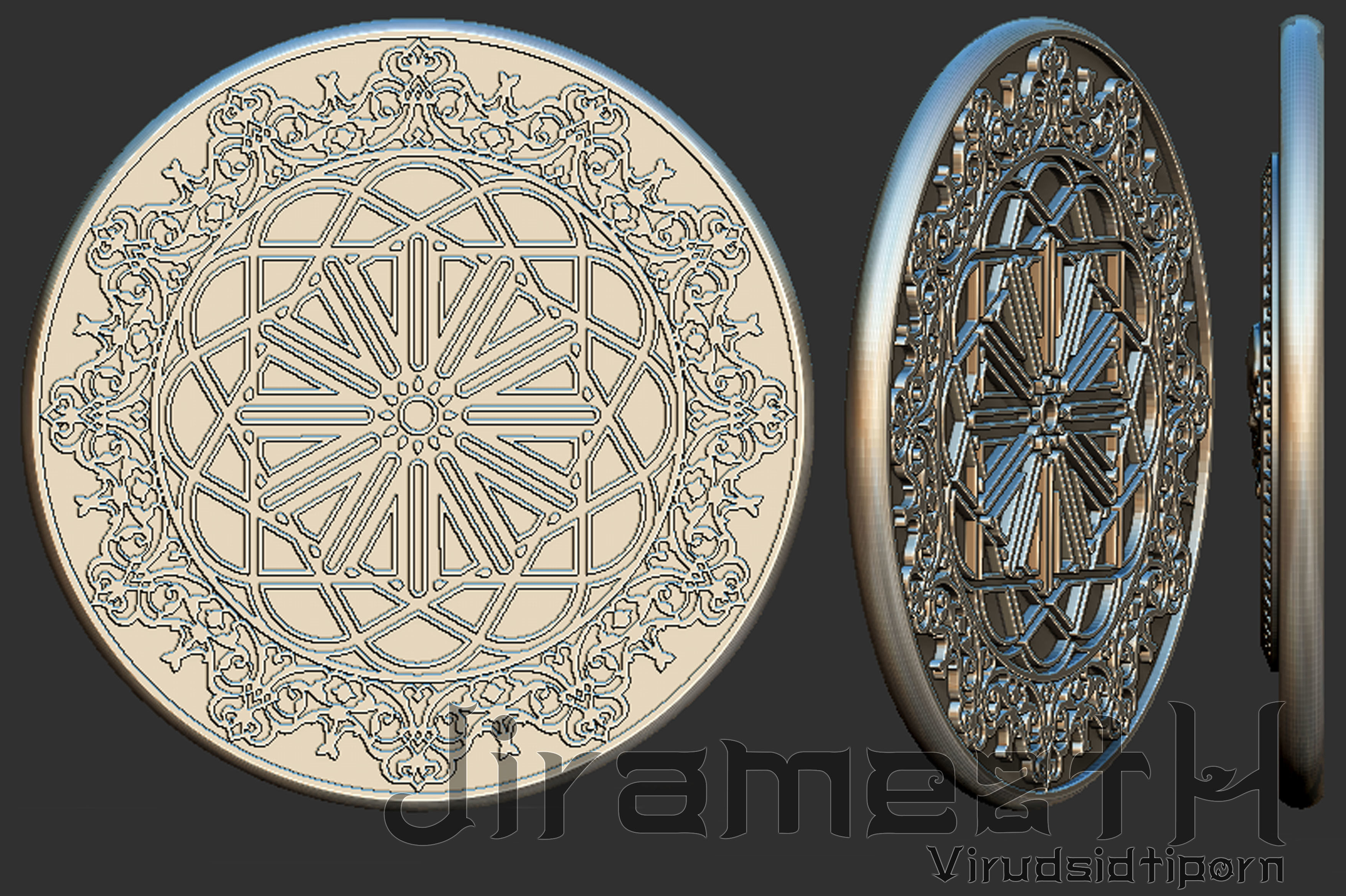 John Wick Blood Oath Marker 3D print model_5