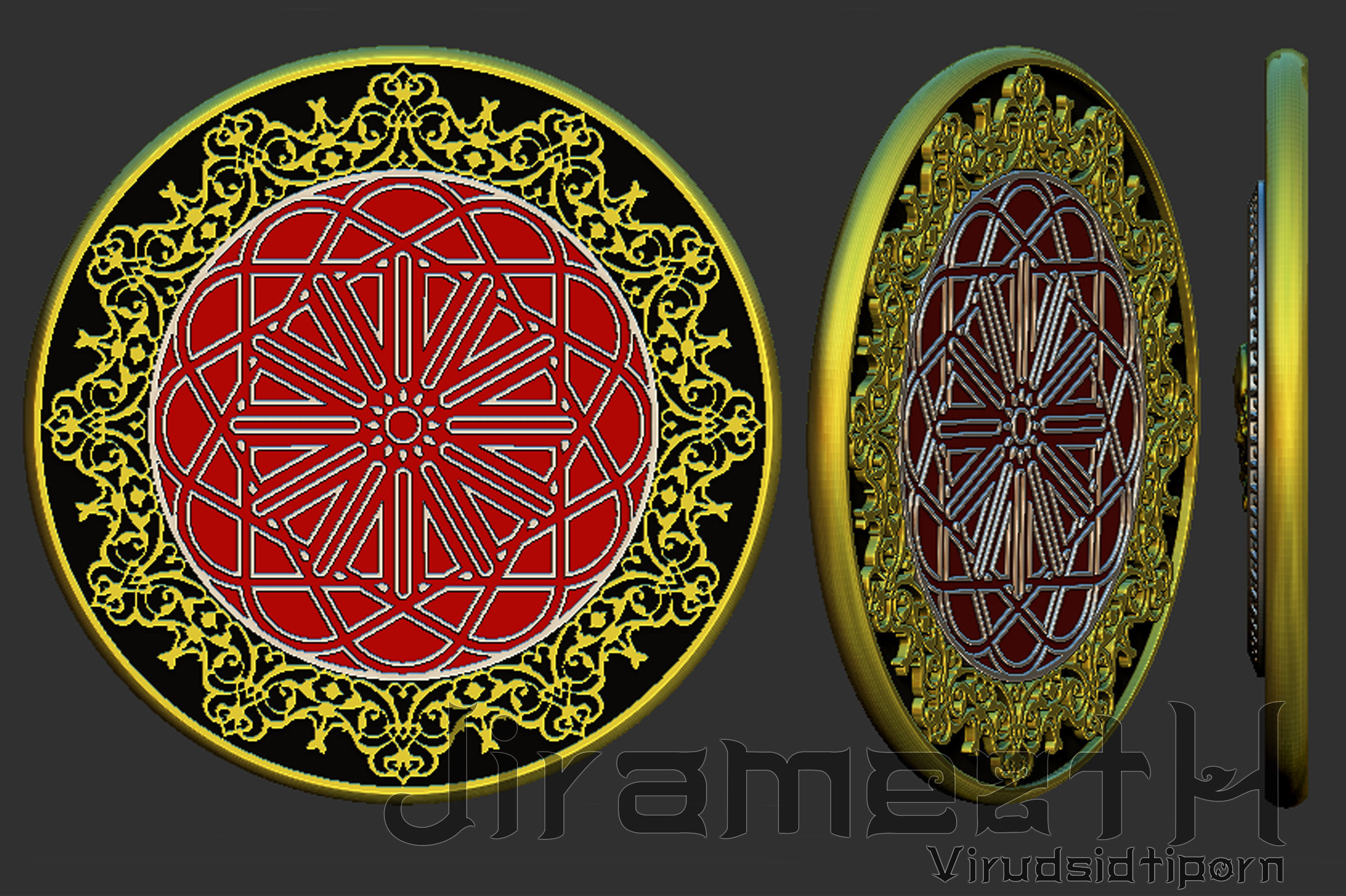 John Wick Blood Oath Marker 3D print model_2