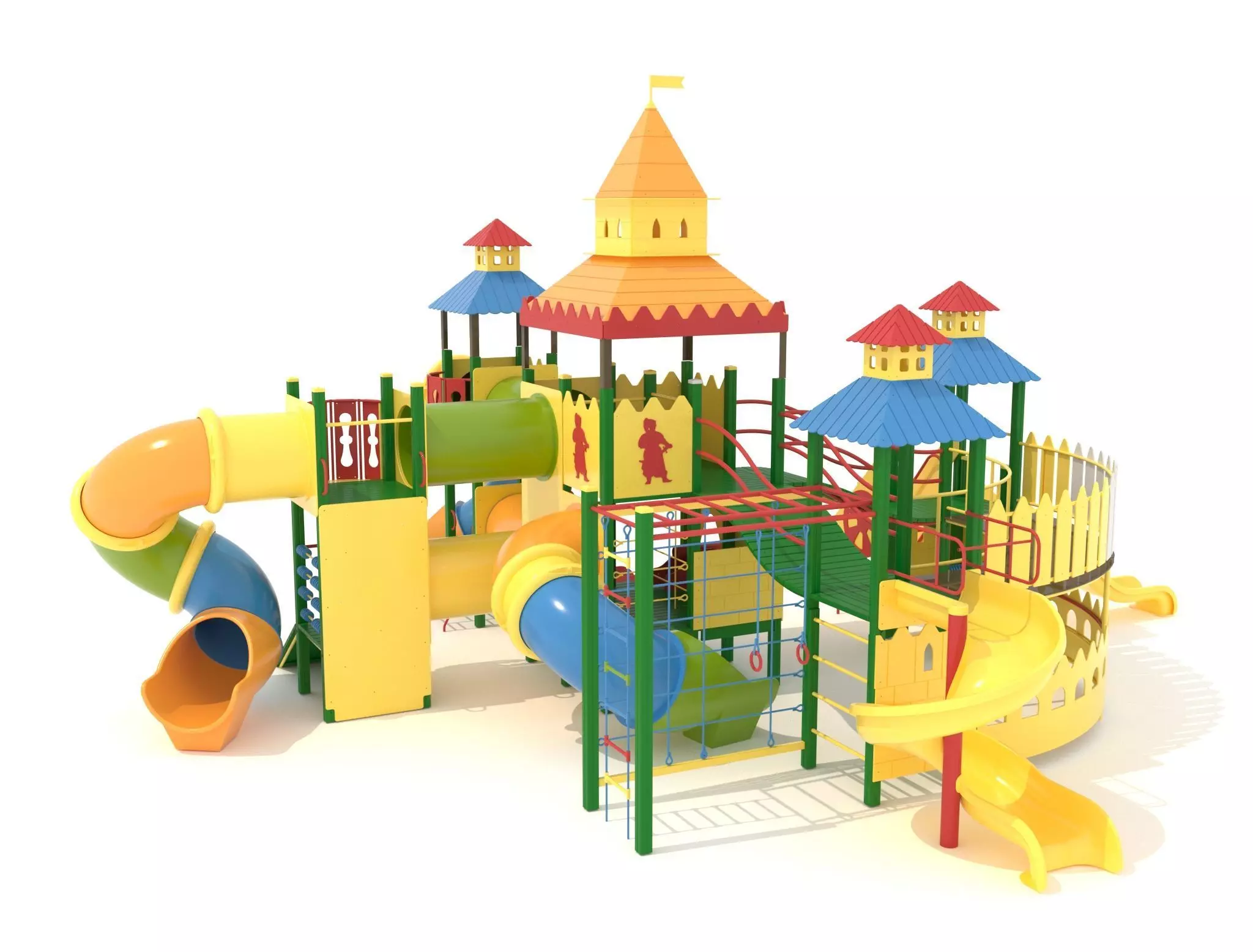 Playground for kids 3D model