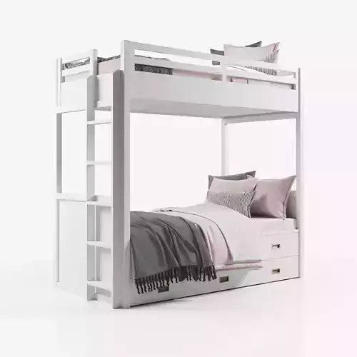 Avalon Bunk Bed with Trundle
