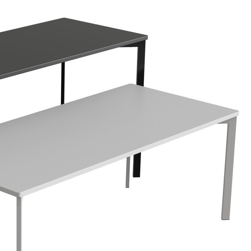 Y Table two tables with design 3D model_3