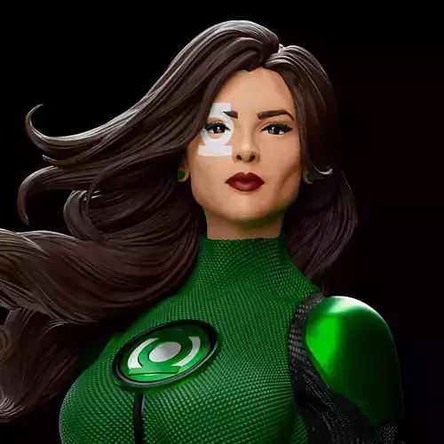 Green Lanter - Jessica Cruz 3D print model