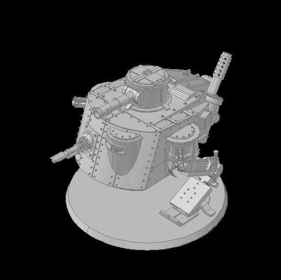 Battle Walker - 3D print model 3D print model_1