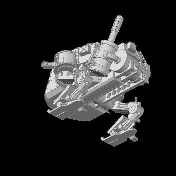Battle Walker - 3D print model 3D print model_6