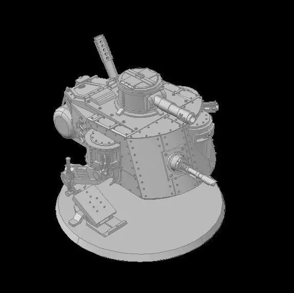 Battle Walker - 3D print model 3D print model_0