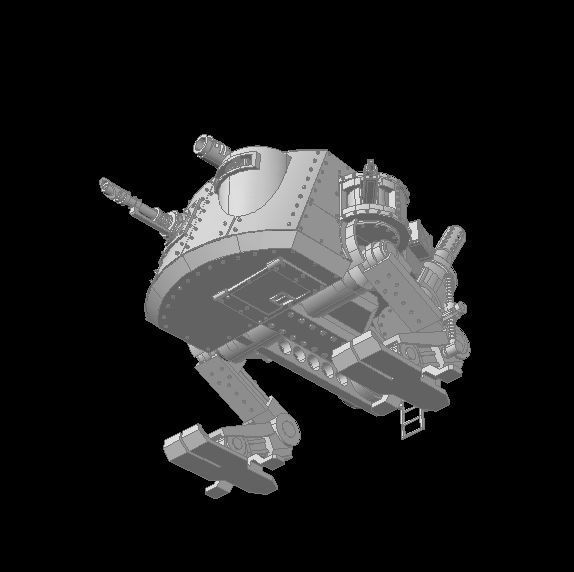 Battle Walker - 3D print model 3D print model_5