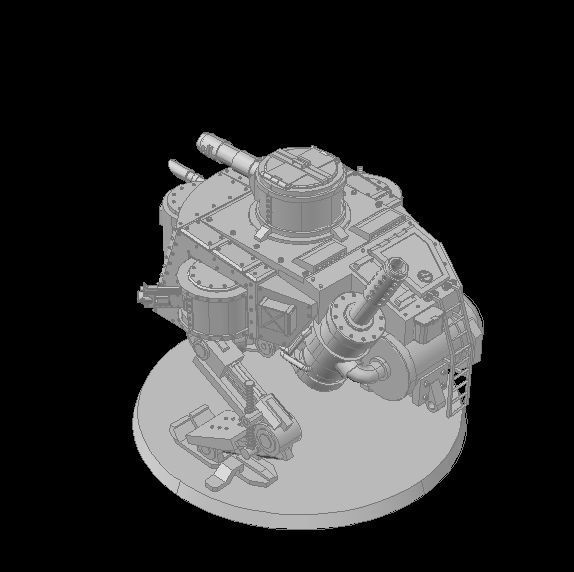 Battle Walker - 3D print model 3D print model_2