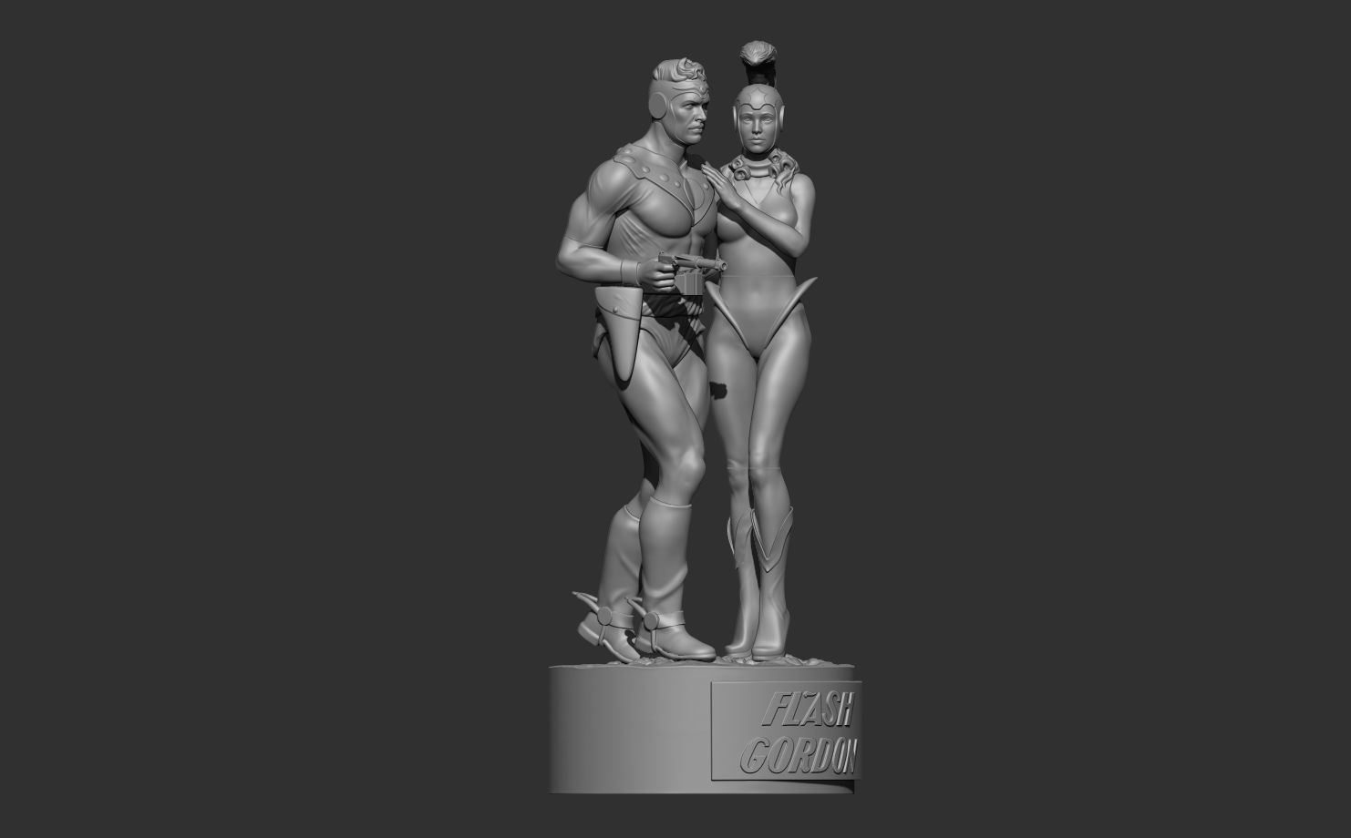 Flash Gordon Classic All Williamson Comics Edition Update 3D print model_2