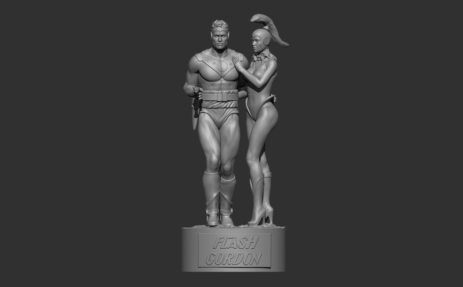 Flash Gordon Classic All Williamson Comics Edition Update 3D print model_4