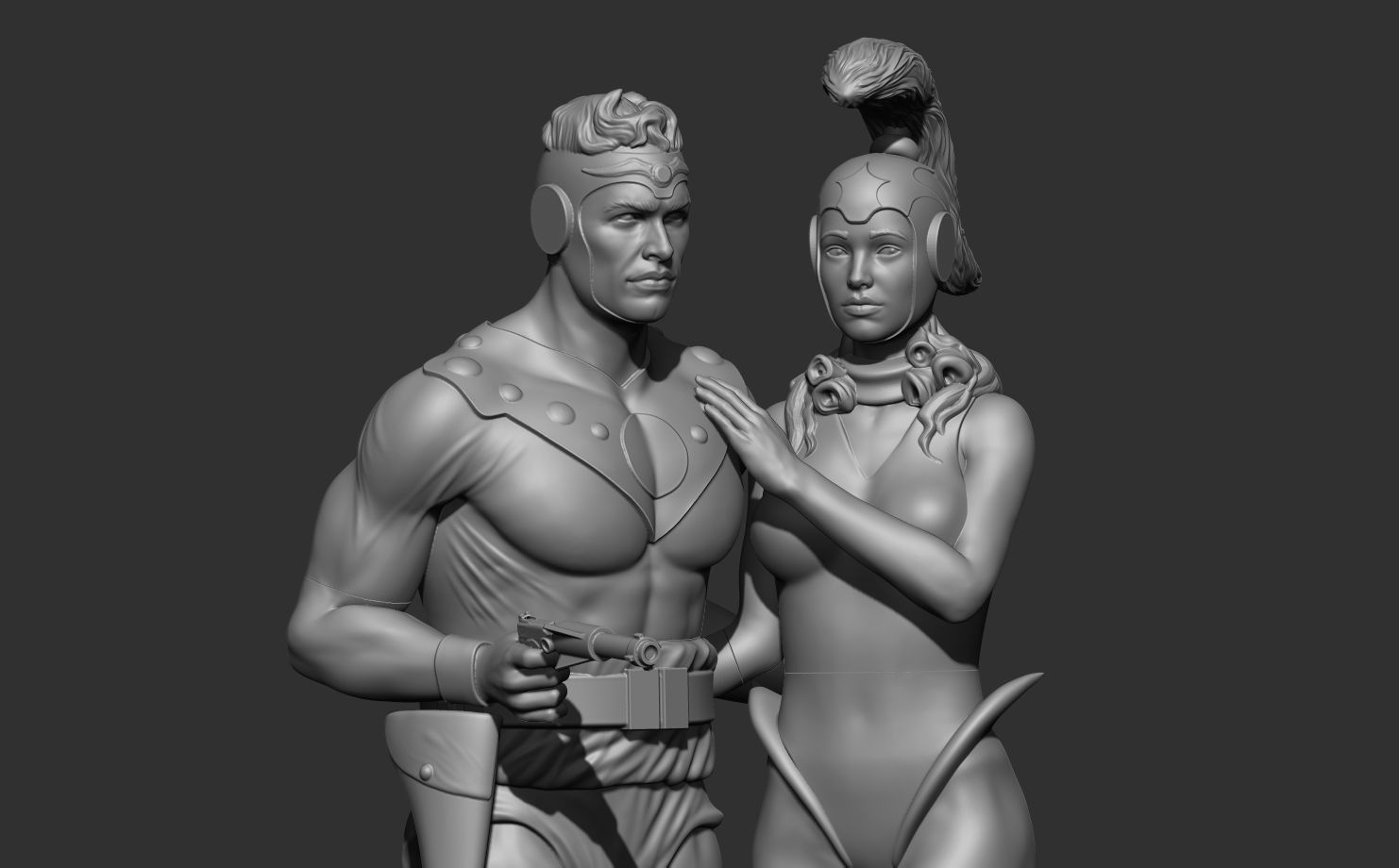 Flash Gordon Classic All Williamson Comics Edition Update 3D print model_5