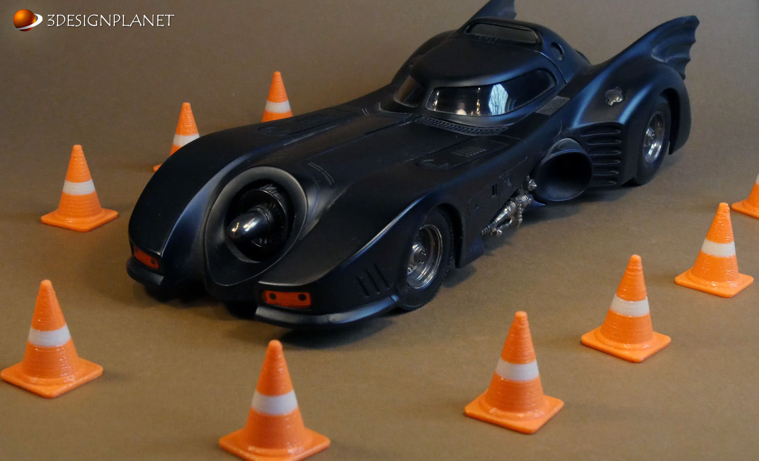 Traffic cone 3D print model_1