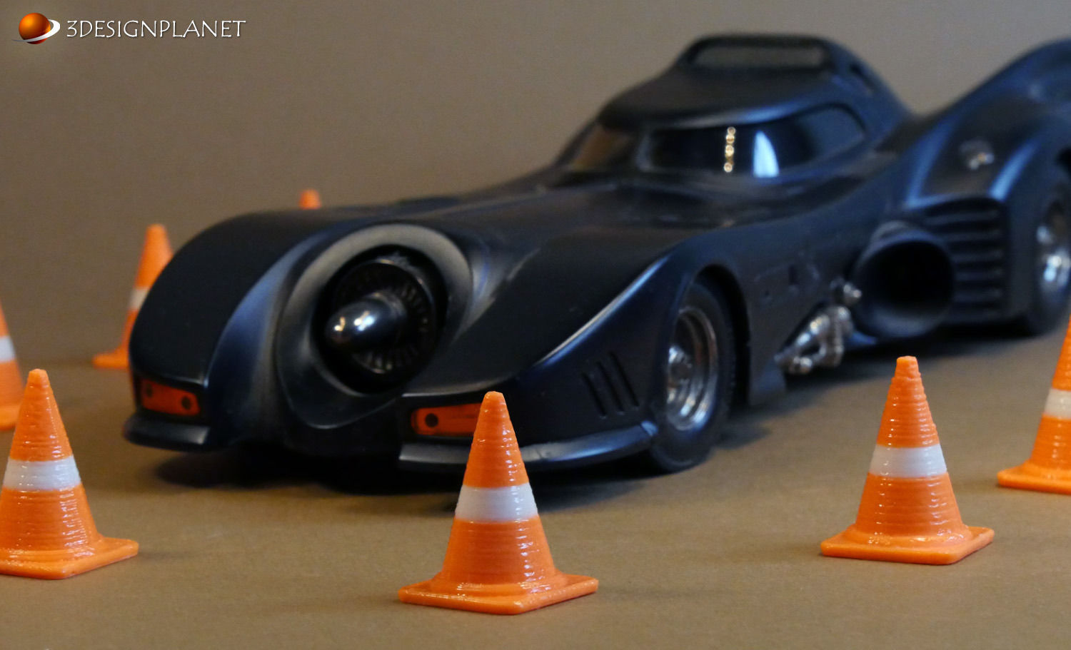 Traffic cone 3D print model_4