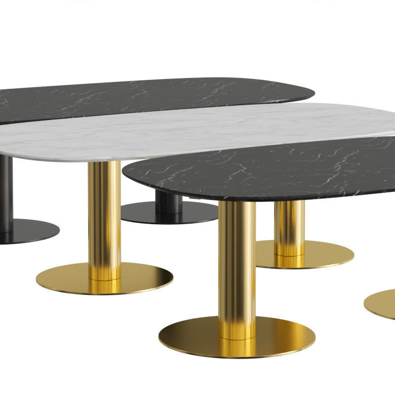GUBI 2 0 Dining Table Eliptical 3D model_3