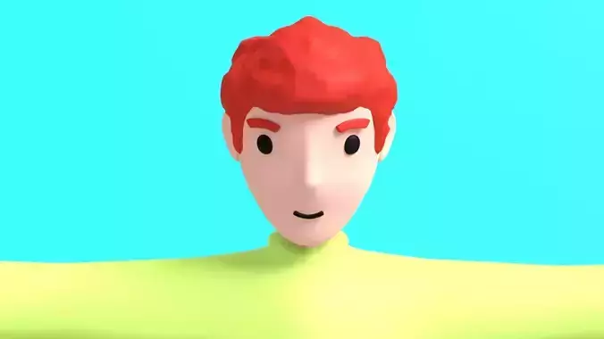 Cartoon Motion Character Man