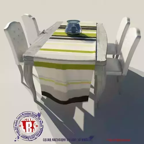 Ancient dinner table