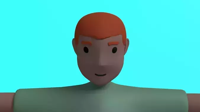 Cartoon Motion Character Man