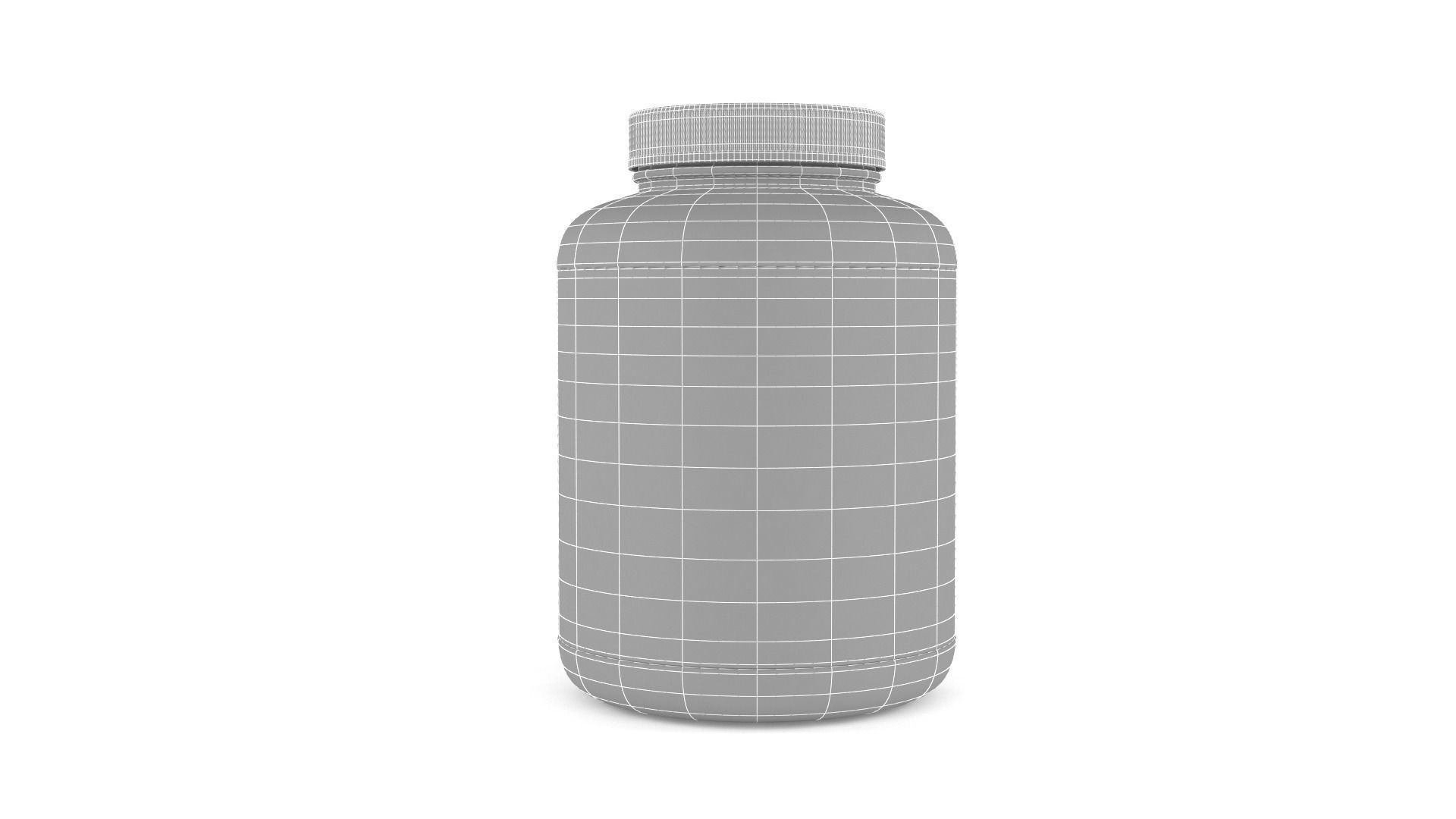 Protein Powder 3D model_10