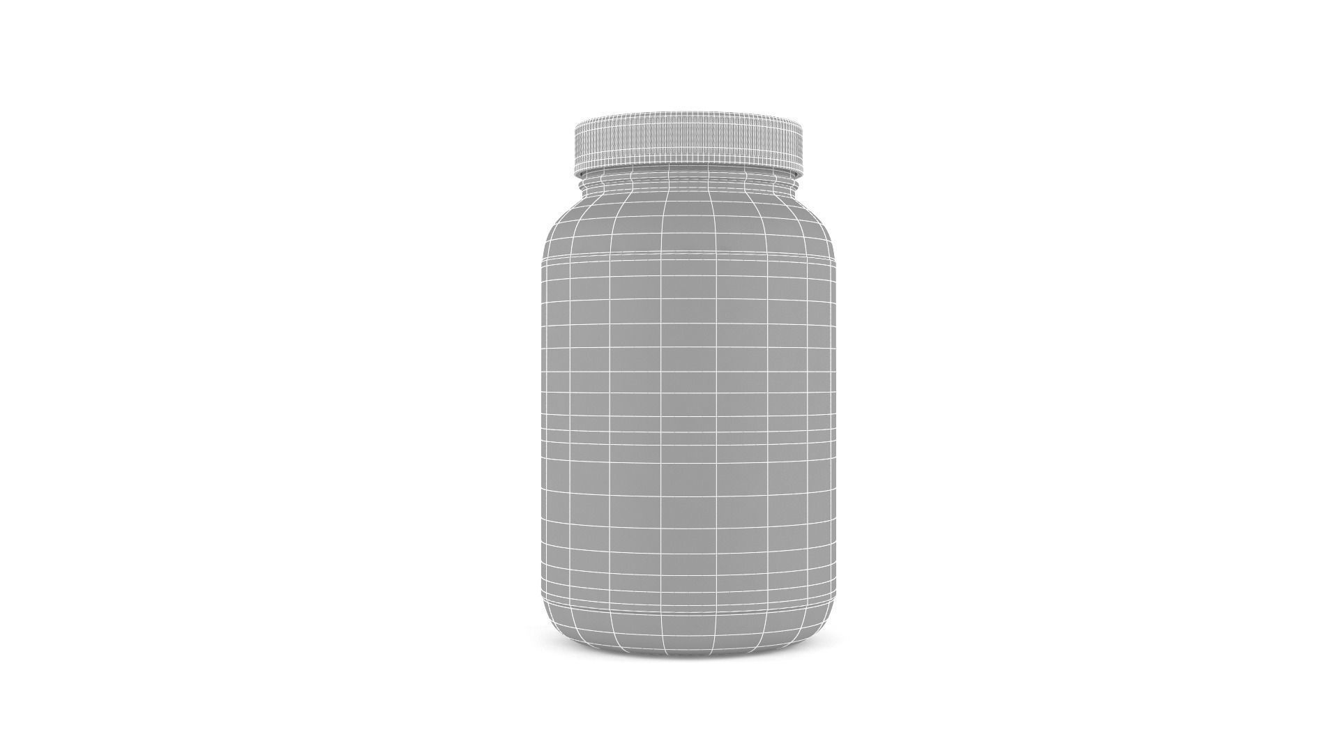 Protein Powder 3D model_11