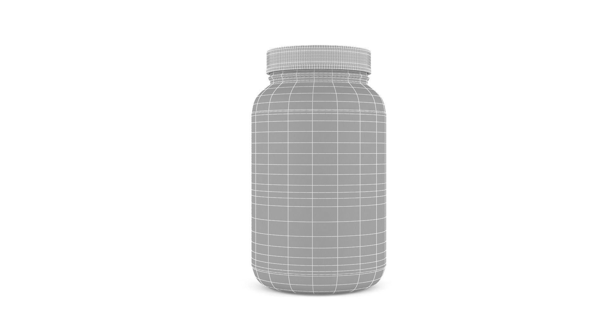 Protein Powder 3D model_12