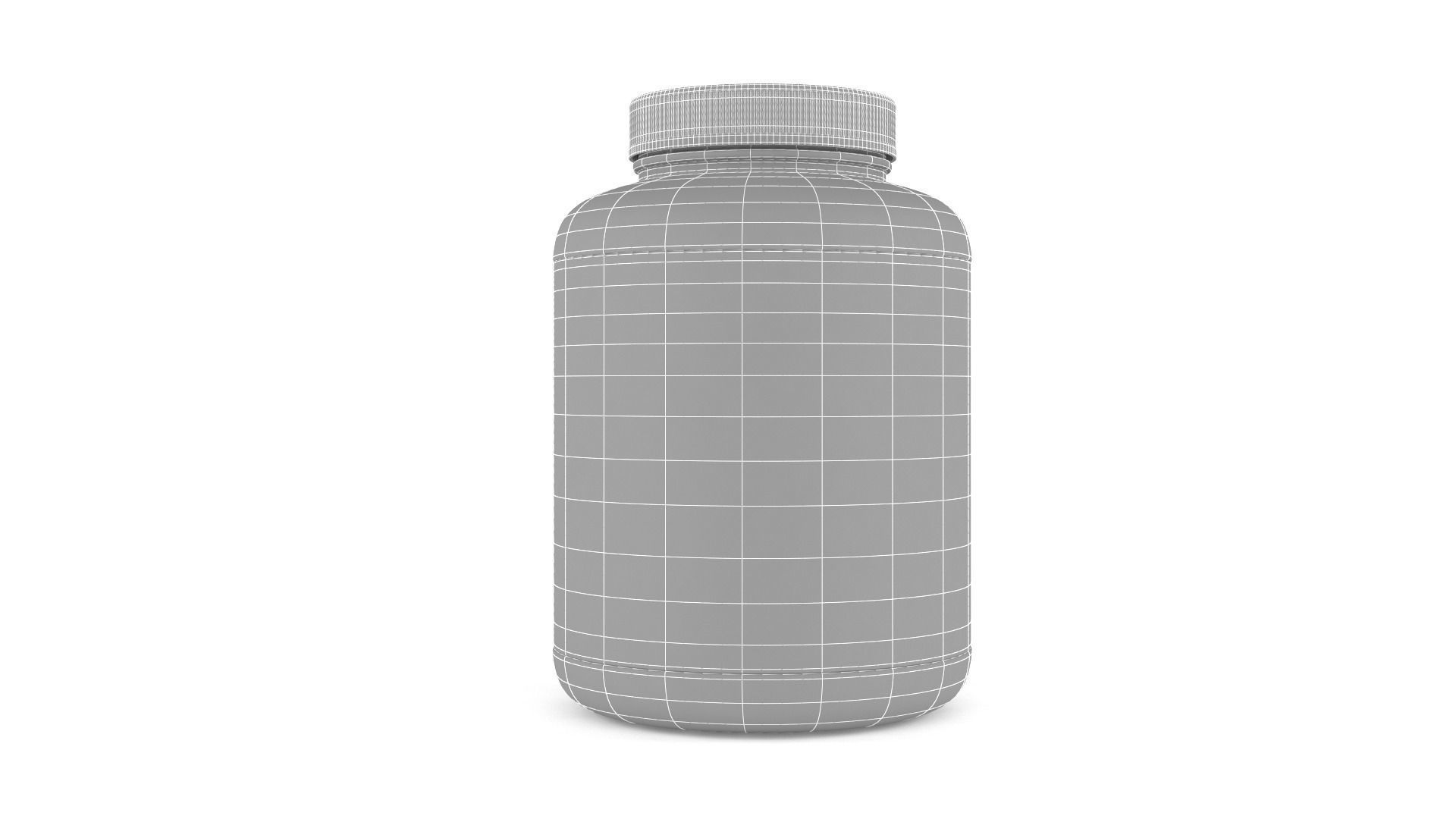 Protein Powder 3D model_8