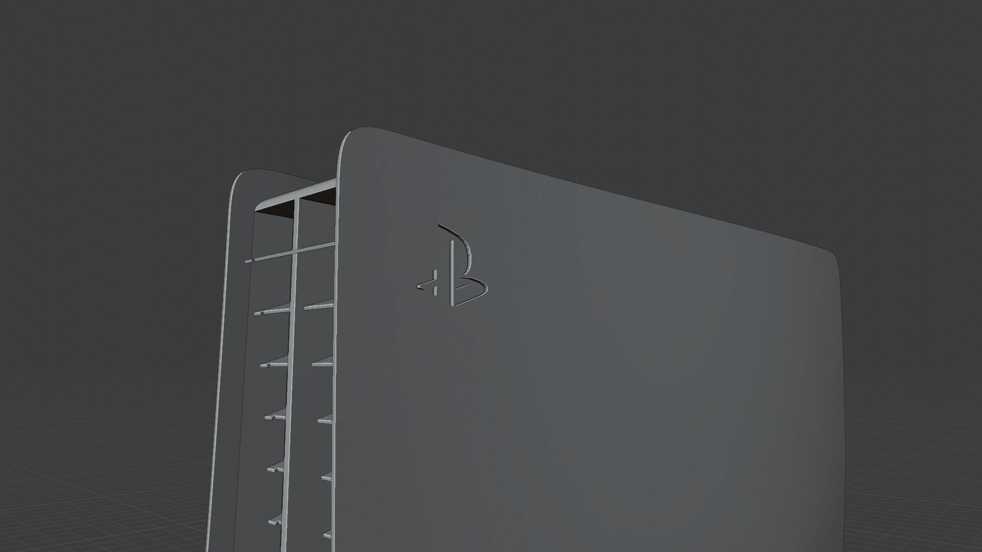 PS5 Console 3D model_5