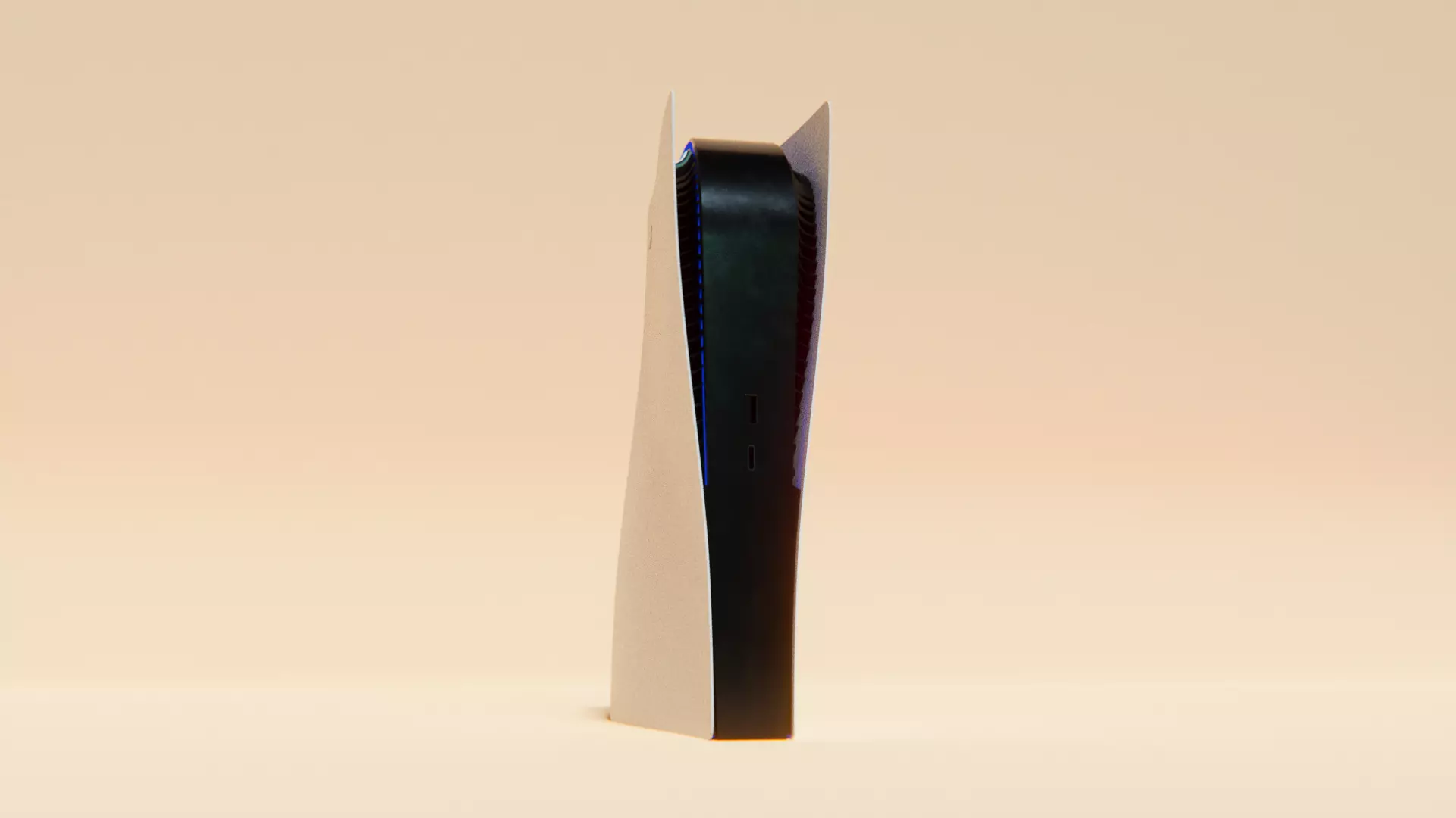 PS5 Console 3D model_0