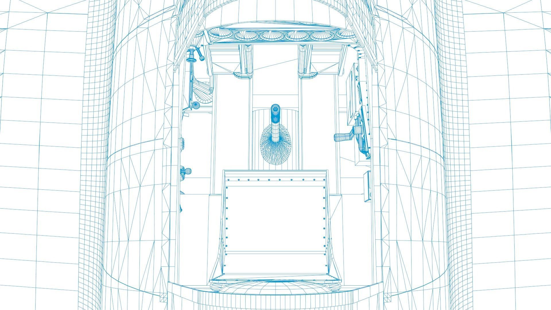 F4F-4 9-GF-7 - Rigged Low-poly 3D model_63