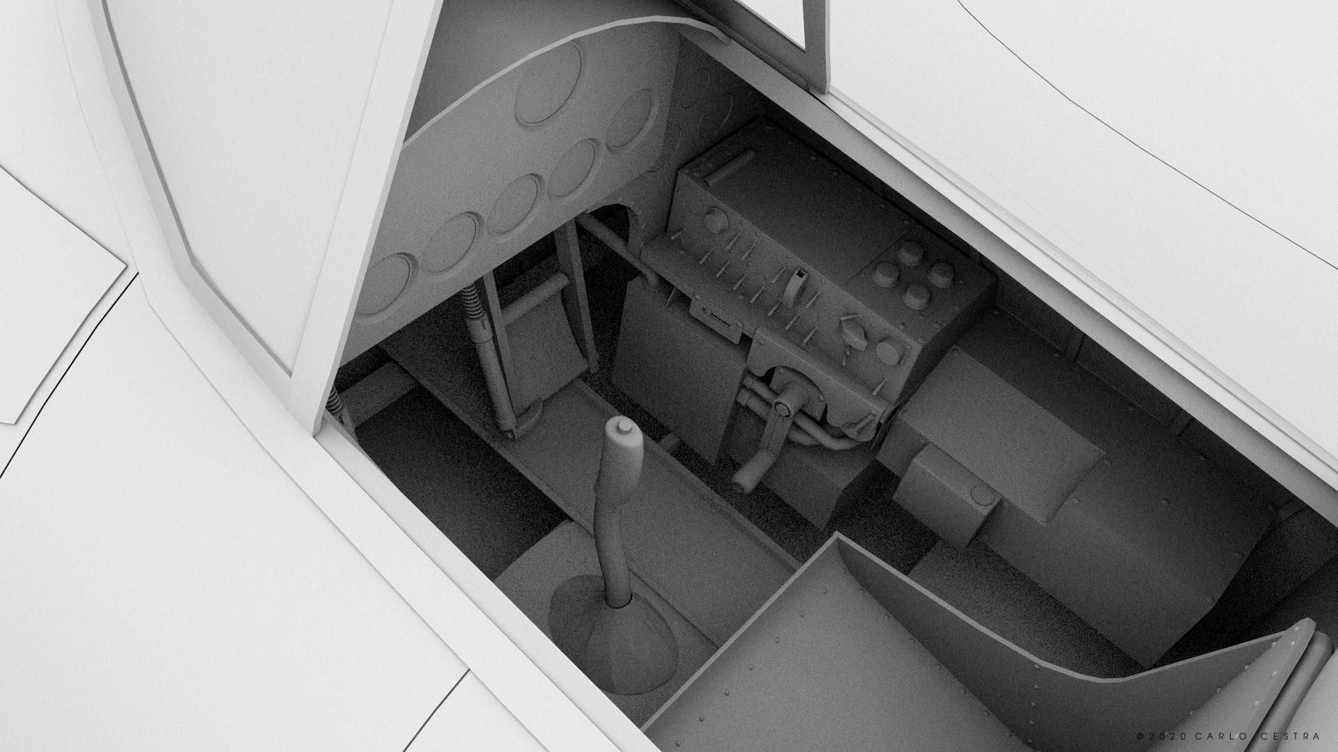 F4F-4 9-GF-7 - Rigged Low-poly 3D model_56