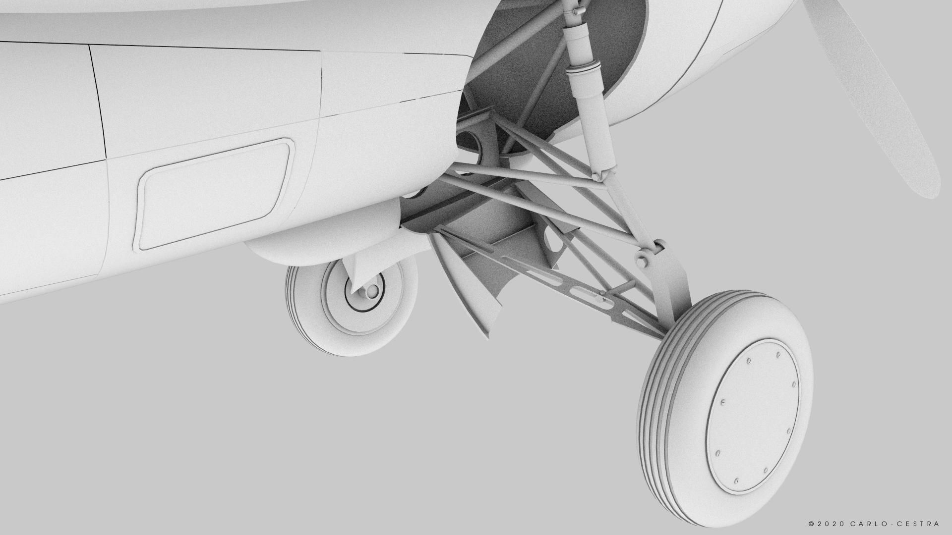 F4F-4 9-GF-7 - Rigged Low-poly 3D model_53