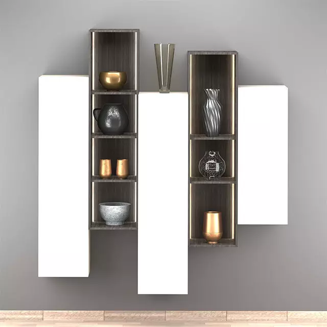 Hanged Cabinet Free 3D model
