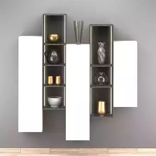 Hanged Cabinet Free 3D model
