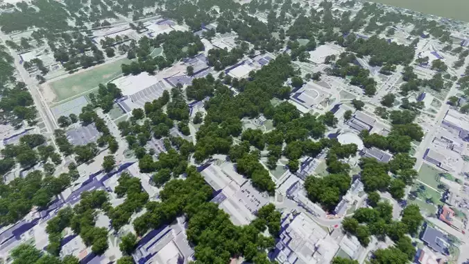 Indiana University 3D model