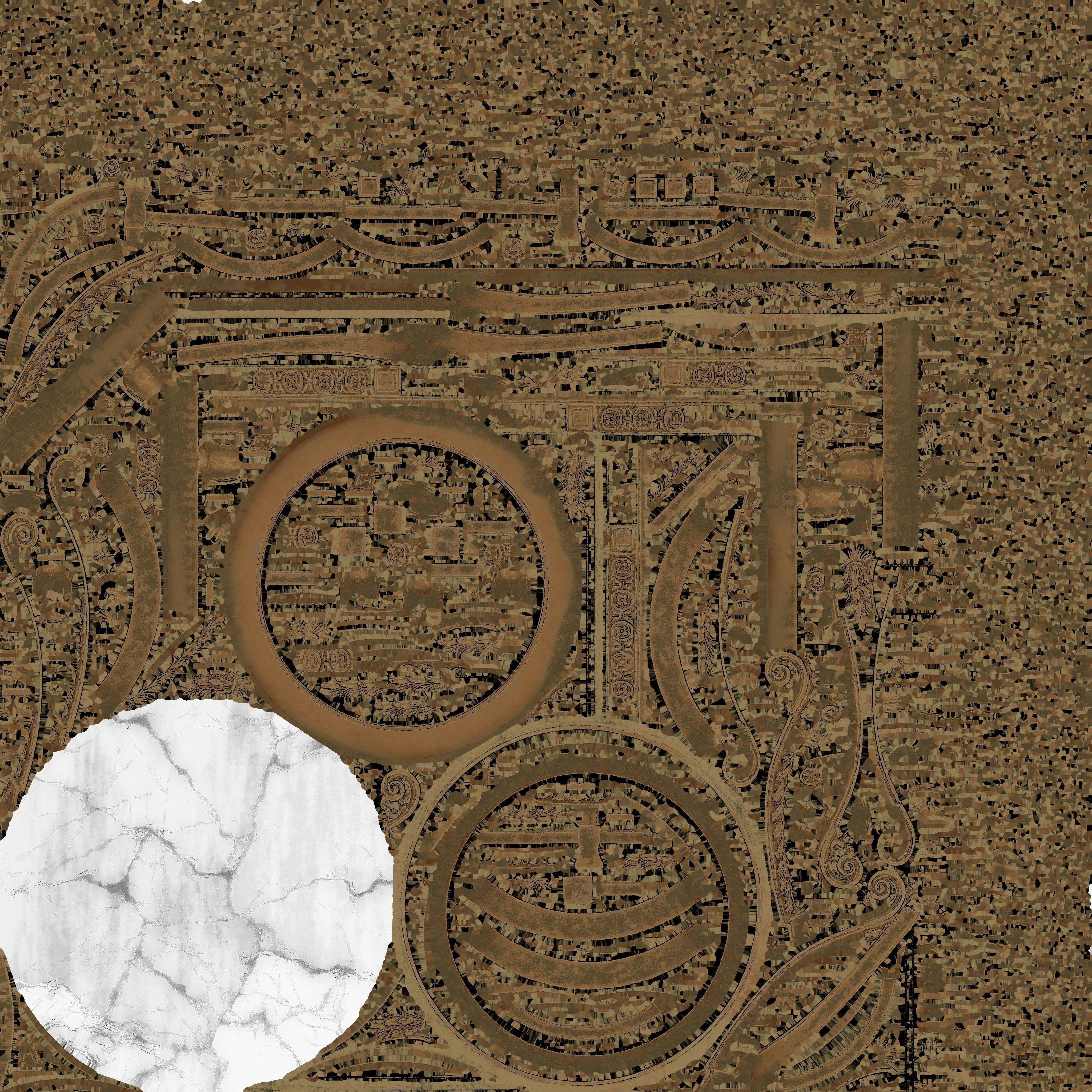 Roberto Giovannini Side Table 1425 Low-poly 3D model_7