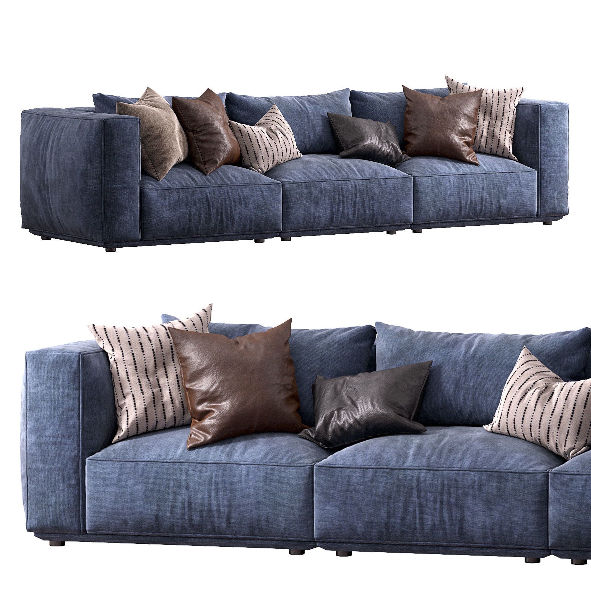 Sofa Marechiaro By Arflex 3D model_3