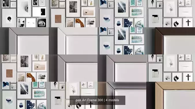 pak Art Frame 300 3D Model Collection