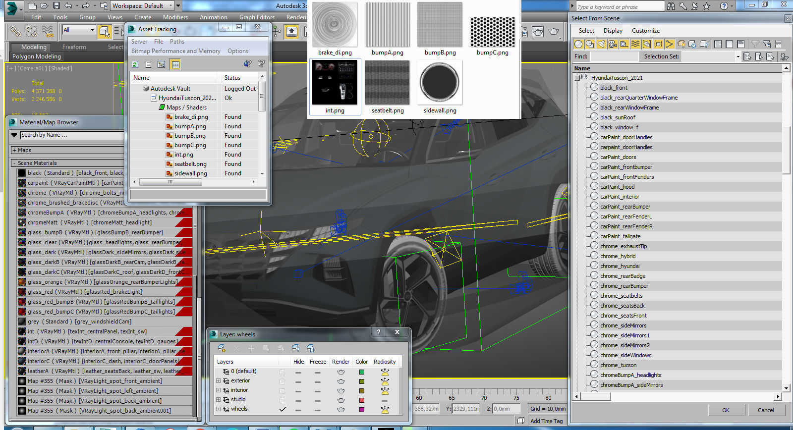 Hyundai Tucson 2021 3D model_28