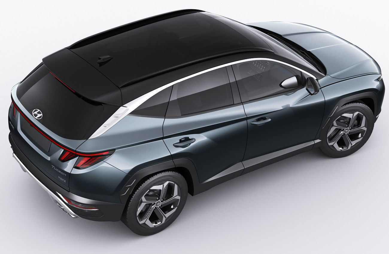Hyundai Tucson 2021 3D model_8