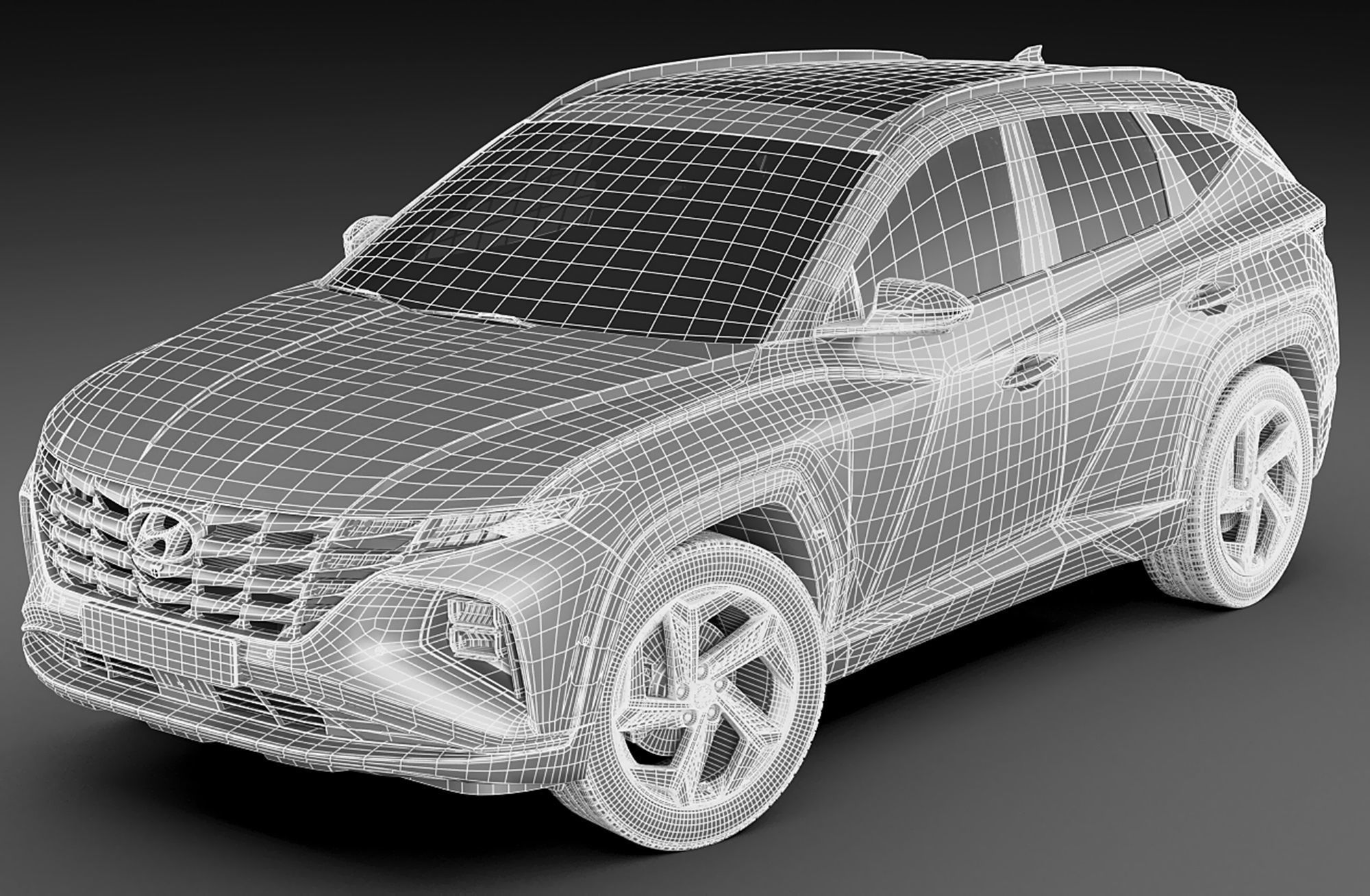 Hyundai Tucson 2021 3D model_23