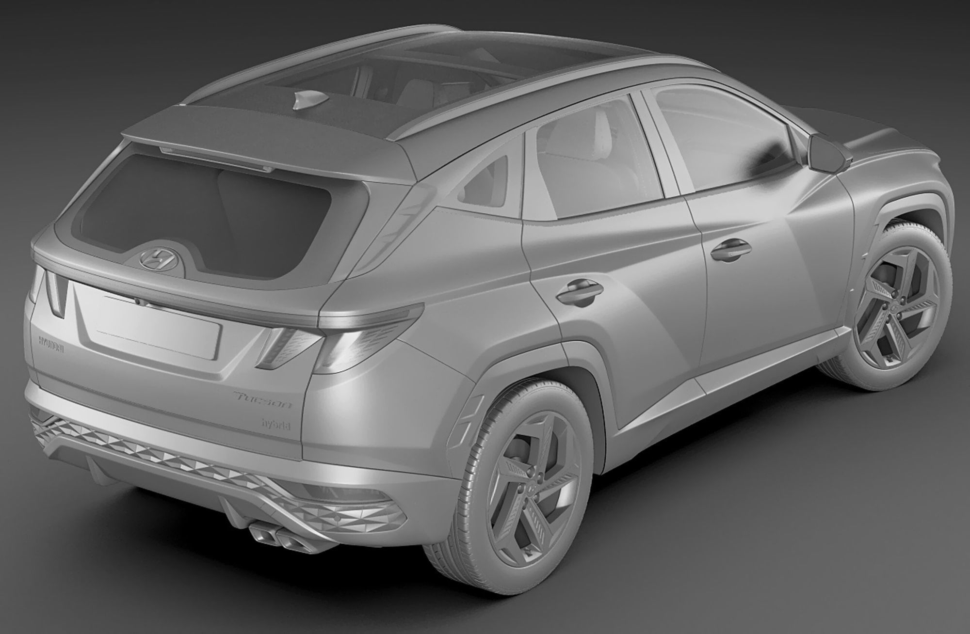 Hyundai Tucson 2021 3D model_20