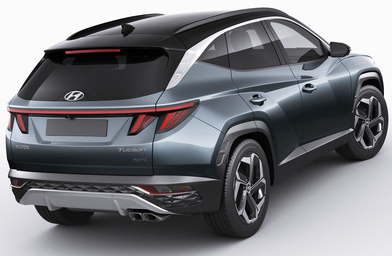 Hyundai Tucson 2021 3D model_1