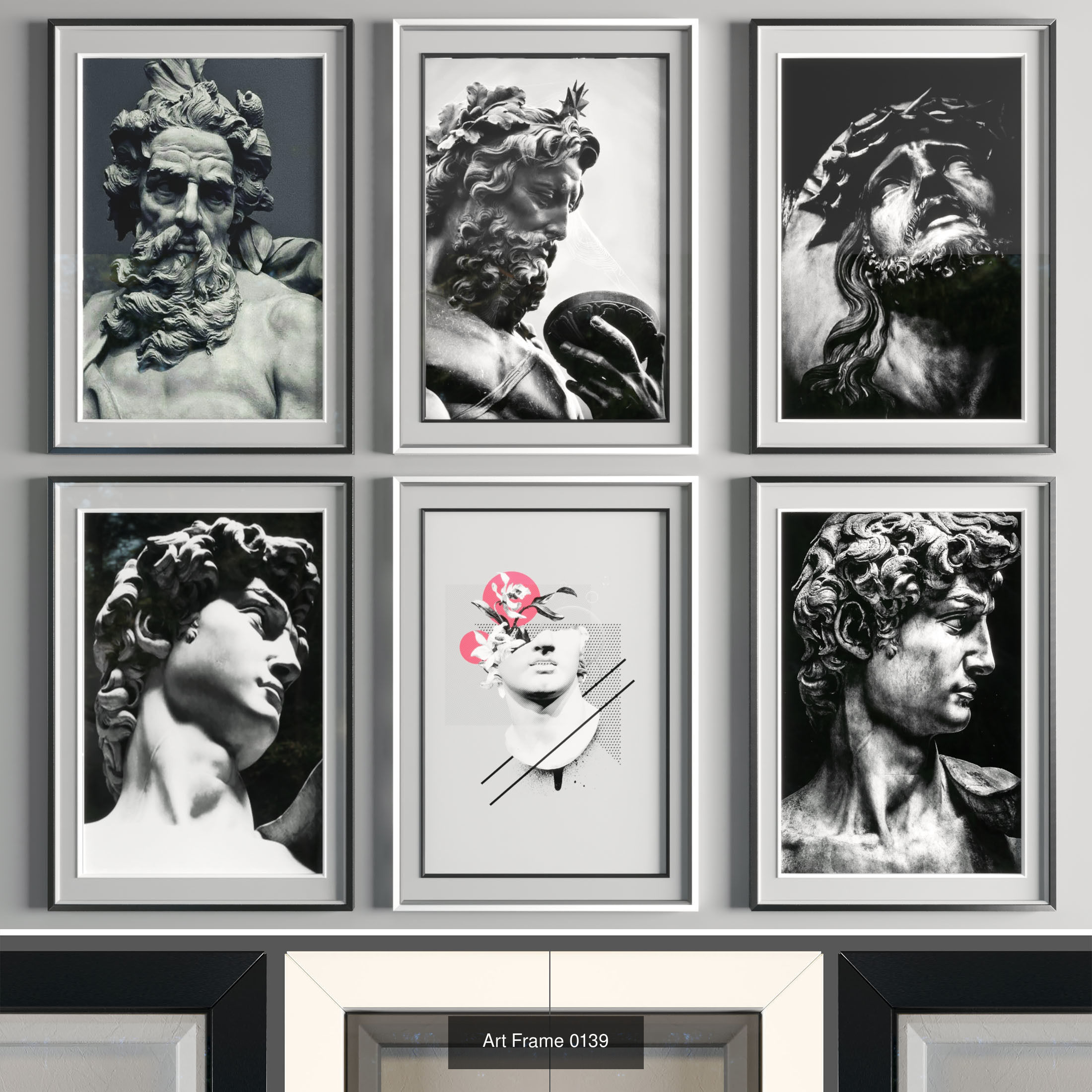 pak Art Frame 01 3D Model Collection_5