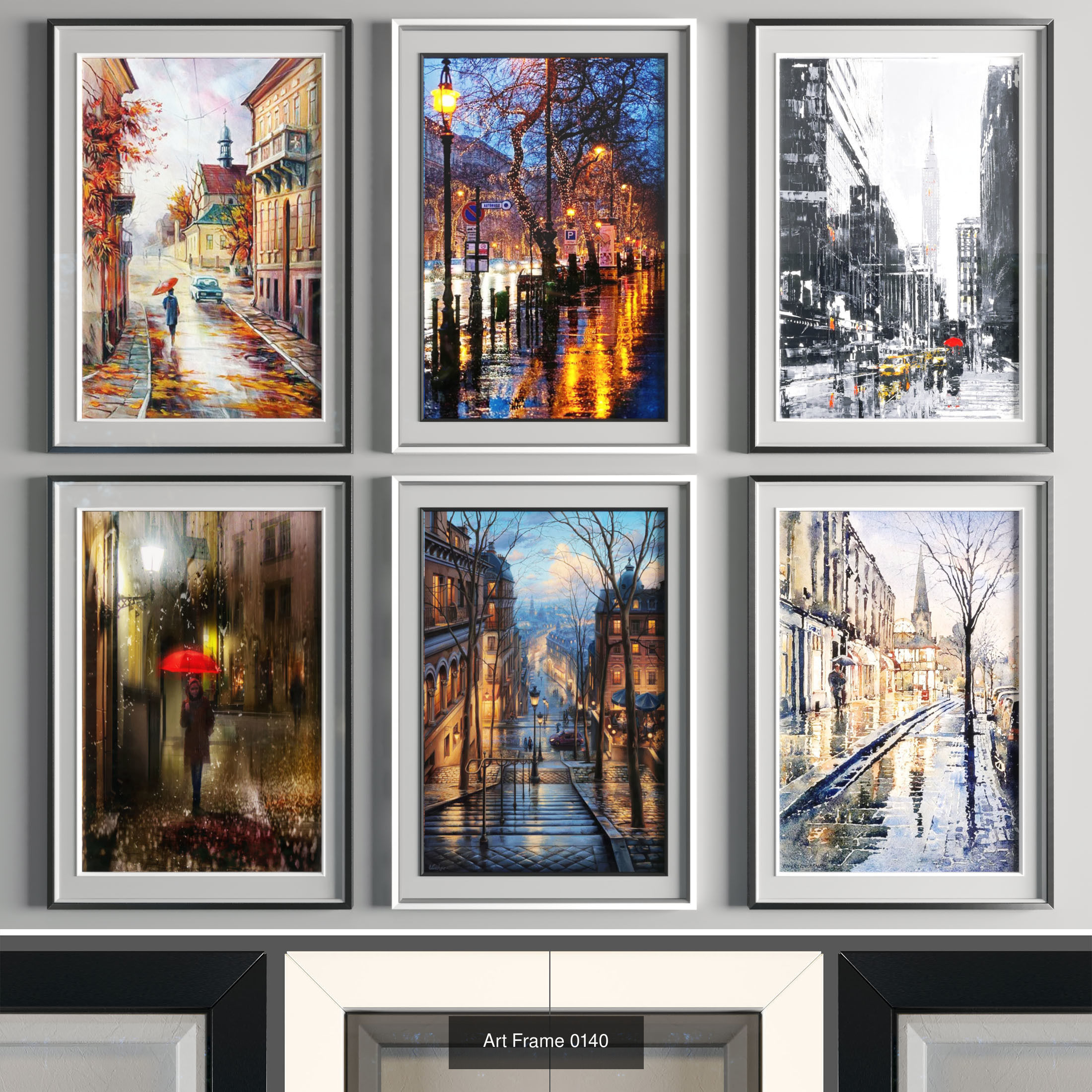 pak Art Frame 01 3D Model Collection_6